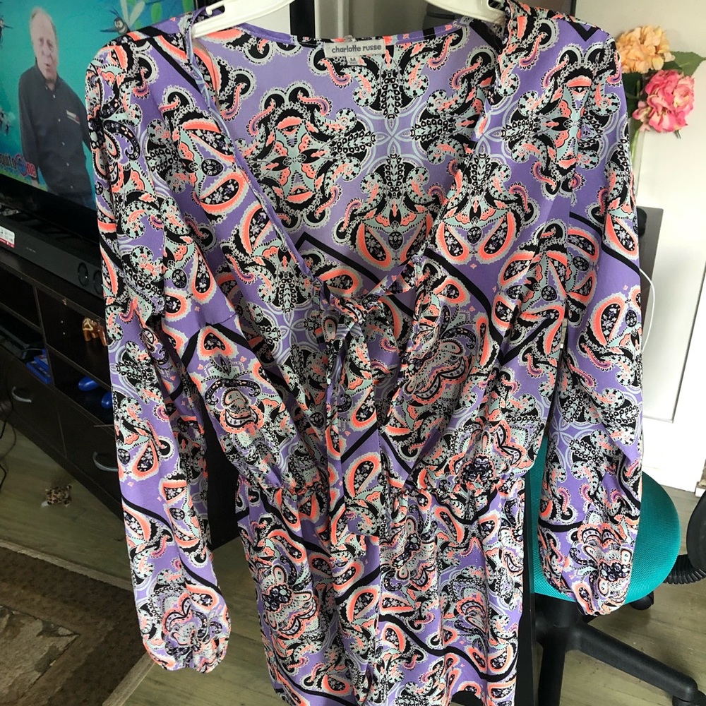 Groovy Long Sleeve Romper